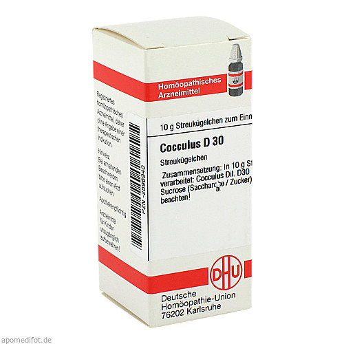 COCCULUS D 30 Globuli