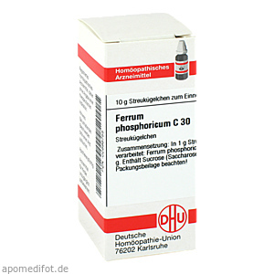 FERRUM PHOSPHORICUM C 30 Globuli