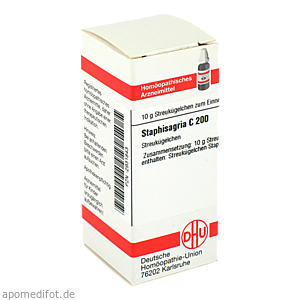 STAPHISAGRIA C 200 Globuli