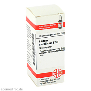 ZINCUM METALLICUM C 30 Globuli
