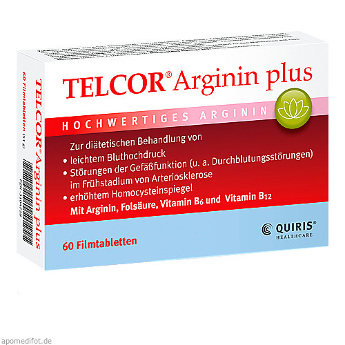 TELCOR Arginin plus Filmtabletten