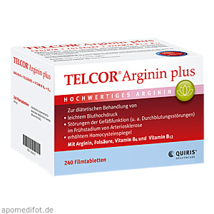 TELCOR Arginin plus Filmtabletten
