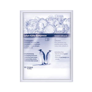 SOFORT-KÄLTE Kompresse Quick 15x20 cm