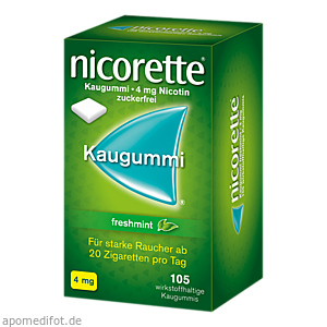 NICORETTE Kaugummi 4 mg freshmint