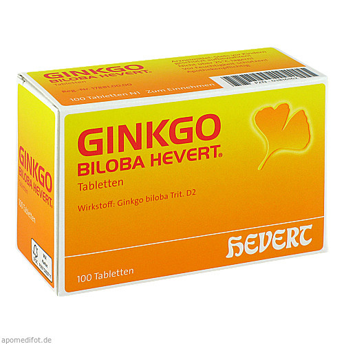 GINKGO BILOBA HEVERT Tabletten