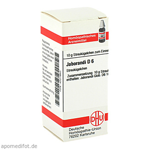 JABORANDI D 6 Globuli