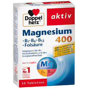 DOPPELHERZ Magnesium 400 mg Tabletten