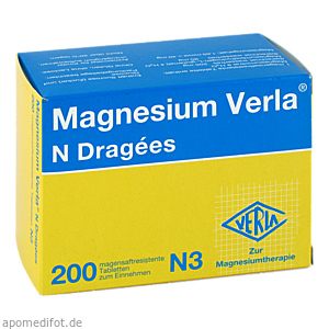 MAGNESIUM VERLA N Dragees