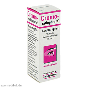 CROMO-RATIOPHARM Augentropfen