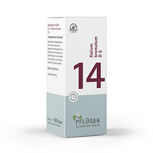 BIOCHEMIE Pflüger 14 Kalium bromatum D 6 Tabletten