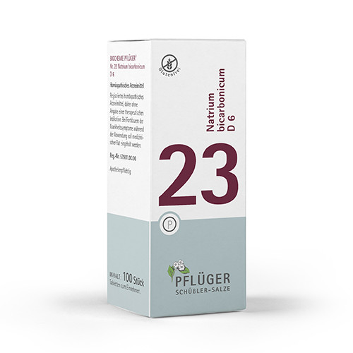 BIOCHEMIE Pflüger 23 Natrium bicarbonicum D 6 Tab.