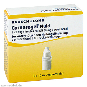 CORNEREGEL Fluid Augentropfen