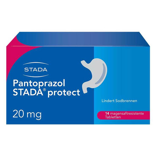 PANTOPRAZOL STADA protect 20 mg magensaftres.Tabl.