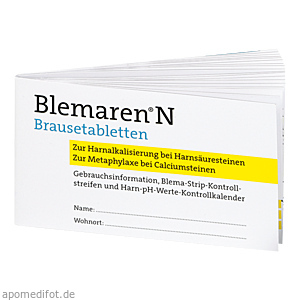 BLEMAREN N Kontrollkalender Teststreifen
