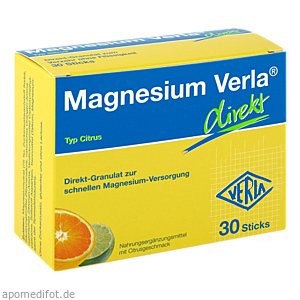 MAGNESIUM VERLA direkt Citrus Granulat