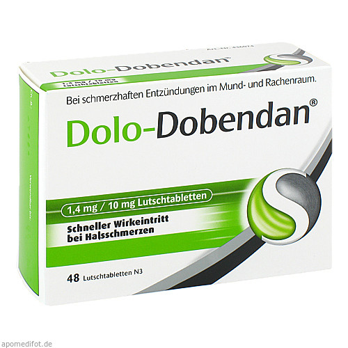 DOLO-DOBENDAN 1,4 mg/10 mg Lutschtabletten