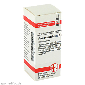 FUCUS VESICULOSUS D 12 Globuli