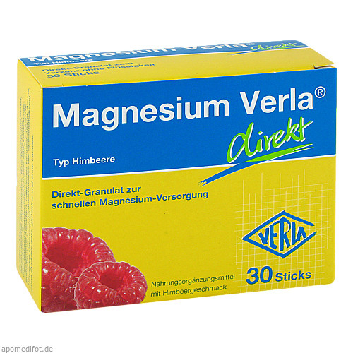 MAGNESIUM VERLA direkt Himbeere Granulat