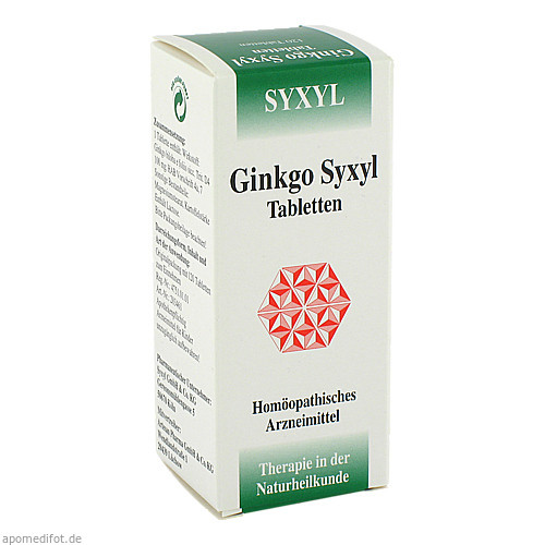 GINKGO SYXYL Tabletten