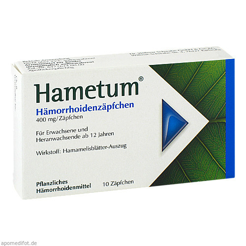 HAMETUM Hämorrhoiden Zäpfchen