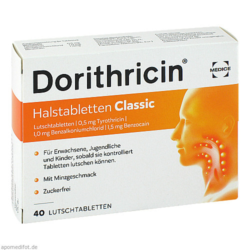 DORITHRICIN Halstabletten Classic