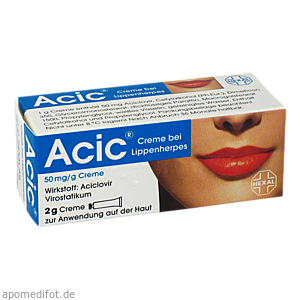 ACIC Creme bei Lippenherpes