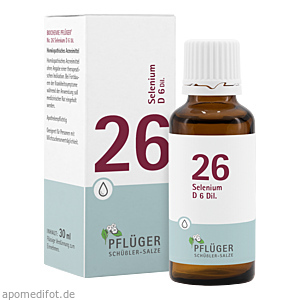 BIOCHEMIE Pflüger 26 Selenium D 6 Tropfen