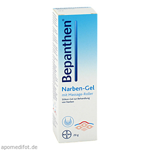 BEPANTHEN Narben-Gel mit Massage-Roller