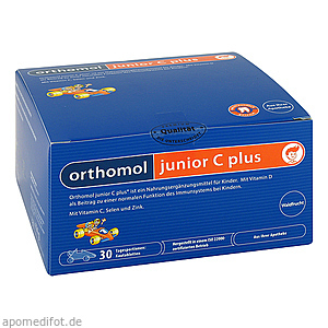 ORTHOMOL Junior C plus Kautabl.Waldfrucht