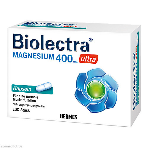 BIOLECTRA Magnesium 400 mg ultra Kapseln