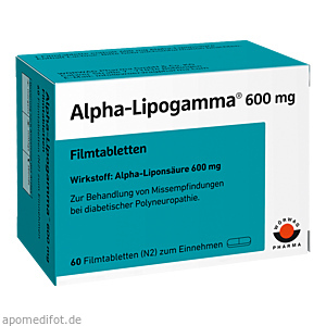 ALPHA-LIPOGAMMA 600 mg Filmtabletten