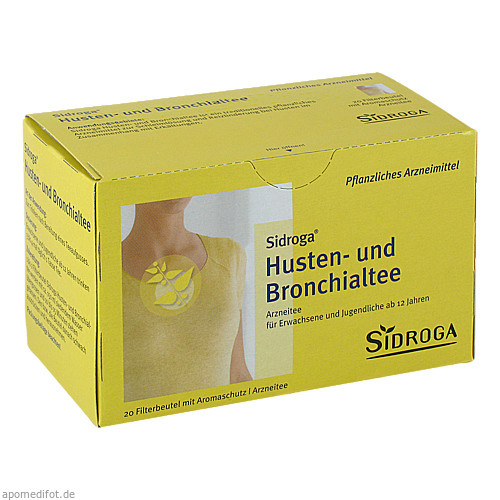 SIDROGA Husten- und Bronchialtee Filterbeutel