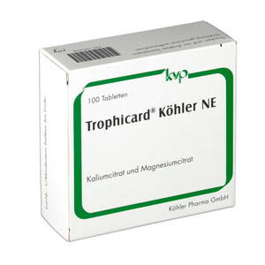 TROPHICARD Köhler NE Tabletten
