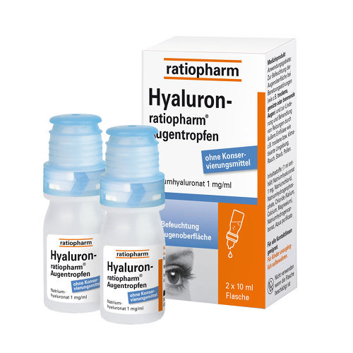 HYALURON-RATIOPHARM Augentropfen