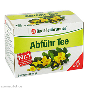 BAD HEILBRUNNER Abführ Tee Filterbeutel