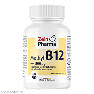 VITAMIN B12 500 μg Methylcobalamin Lutschtabletten
