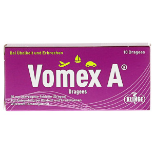 VOMEX A Dragees 50 mg überzogene Tabletten
