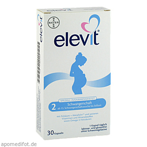 ELEVIT 2 Schwangerschaft Weichkapseln