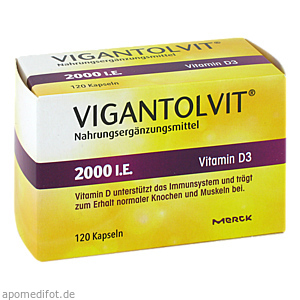 VIGANTOLVIT 2000 I.E. Vitamin D3 Weichkapseln