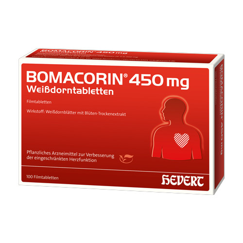 BOMACORIN 450 mg Weißdorntabletten
