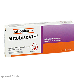 AUTOTEST VIH HIV-Selbsttest ratiopharm