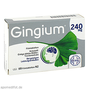 GINGIUM 240 mg Filmtabletten