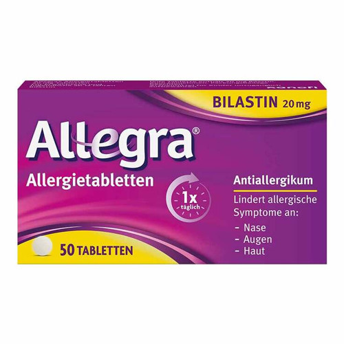 ALLEGRA Allergietabletten 20 mg Tabletten