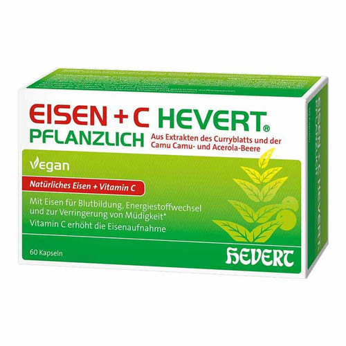 EISEN+C Hevert pflanzlich Kapseln