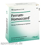 FERRUM HOMACCORD Ampullen
