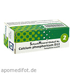 SCHUCKMINERAL Globuli 2 Calcium phosphoricum D 12