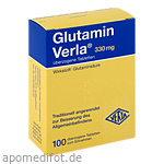 GLUTAMIN VERLA überzogene Tabletten