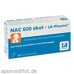 NAC 600 akut-1A Pharma Brausetabletten