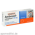 AMBROXOL-ratiopharm 30 mg Hustenlöser Tabletten