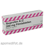 IBUPROFEN AbZ 200 mg Filmtabletten